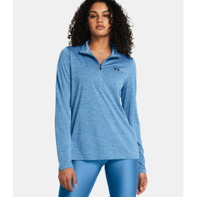 Haut femme UA Tech™ Twist ½ Zip - Bleu Turquoise - Under Armour