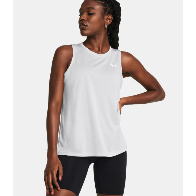 UA Tech™ Twist Damen Tank Top - Halo Grau - Under Armour