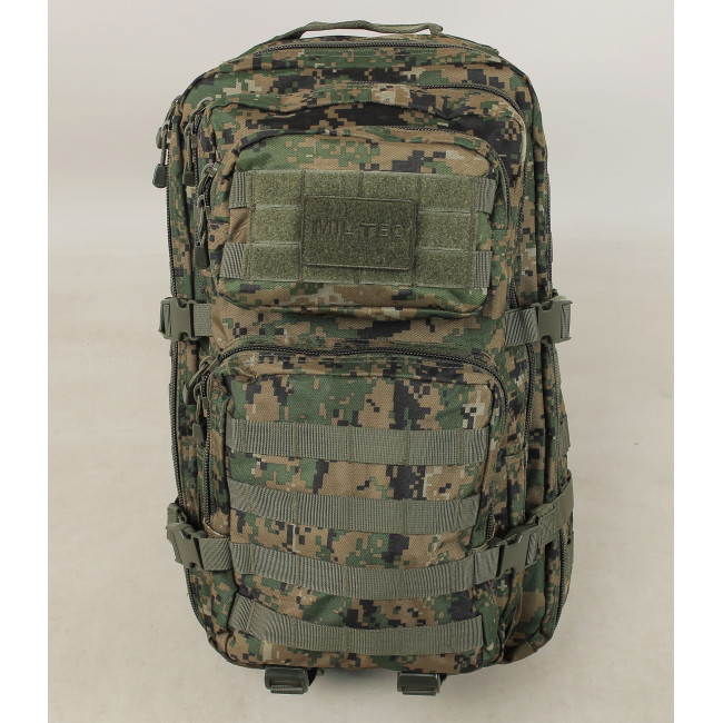 US Assault Rucksack 36L DIGITAL W/L Camo - Miltec