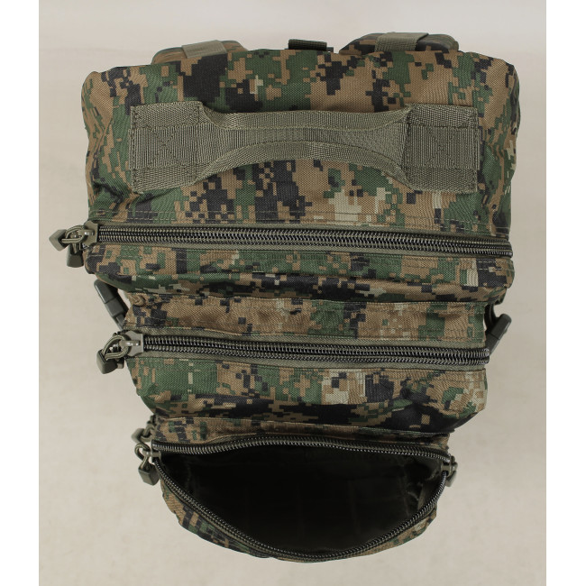 US Assault Rucksack 36L DIGITAL W/L Camo - Miltec
