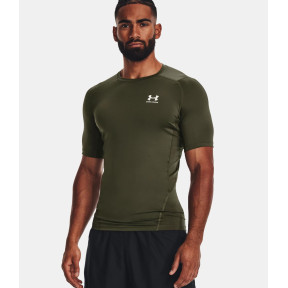 T-shirt à manches courtes HeatGear® Armour pour homme - Vert Olive - Under Armour