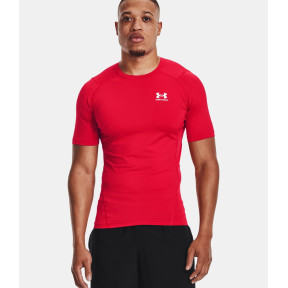 T-shirt met korte mouwen HeatGear® Armour voor heren - Rood - Under Armour