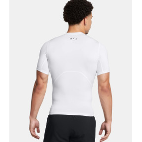 T-shirt met korte mouwen HeatGear® Armour voor heren - Wit - Under Armour