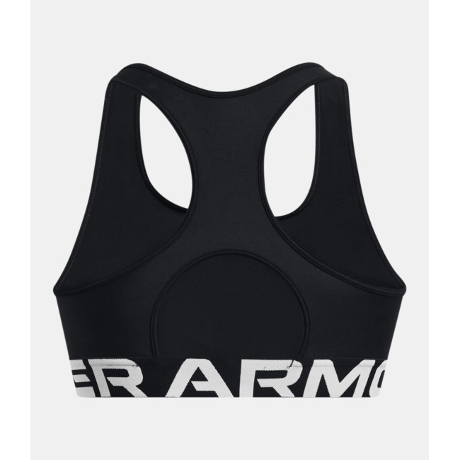 Biustonosz sportowy HeatGear® Armour Mid Branded Sports - Czarny - Under Armour