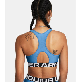 Biustonosz sportowy HeatGear® Armour Mid Branded Sports - Turkusowy - Under Armour
