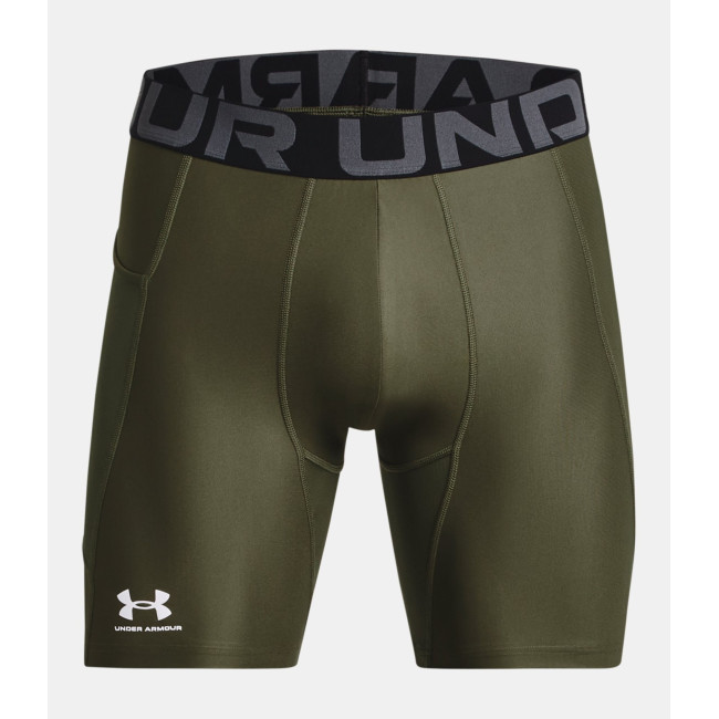 HeatGear® Armour Kompressions-Shorts für Herren - Olivgrün - Under Armour