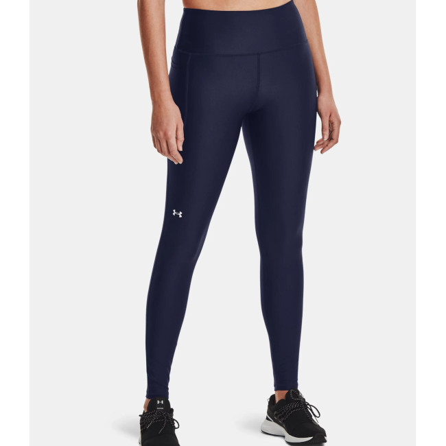 Długie legginsy z wysokim stanem HeatGear® Armour dla kobiet - Granatowe - Under Armour