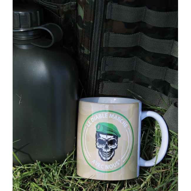 Kubek Diabeł Maszeruje Z Nami - Army Design