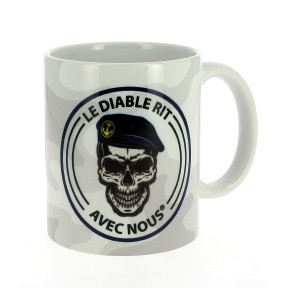 Mug Le Diable Marche Avec Nous Marine - Army Design