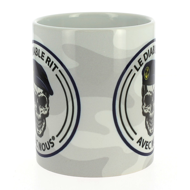 Mug Le Diable Marche Avec Nous Marine - Army Design