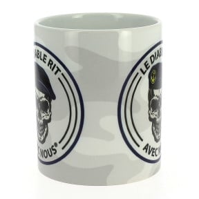 Mug Le Diable Marche Avec Nous Marine - Army Design