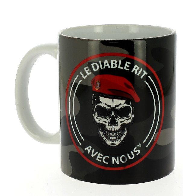 Kubek Diabeł Śmieje Się Z Nami Colo - Army Design