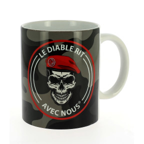 Mug Le Diable Rit Avec Nous Metro - Army Design