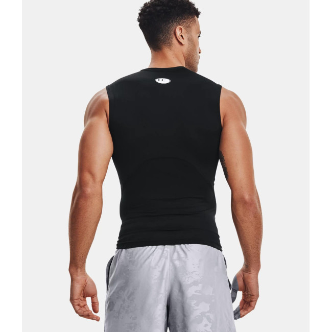 Bezrękawnik HeatGear® Armour dla mężczyzn - Czarny - Under Armour