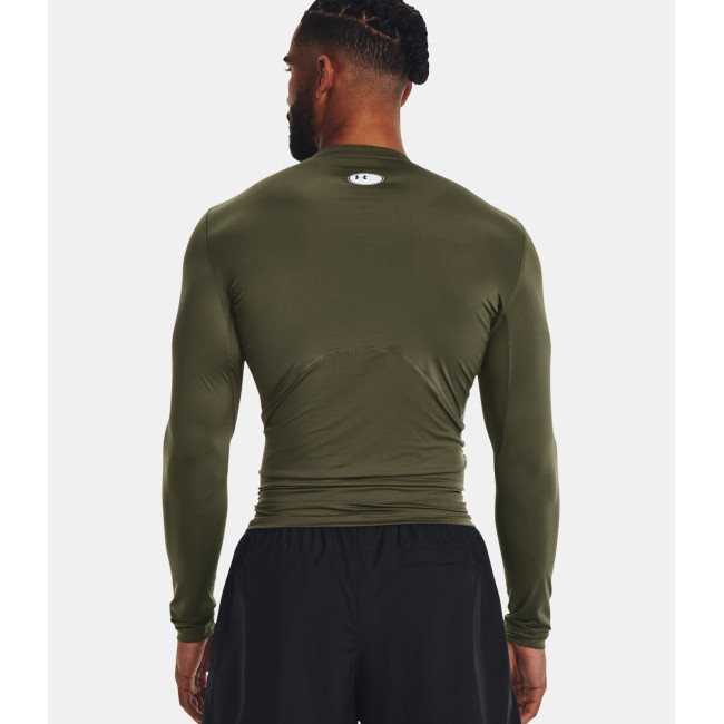 Haut à manches longues HeatGear® Armour pour homme - Vert Olive - Under Armour