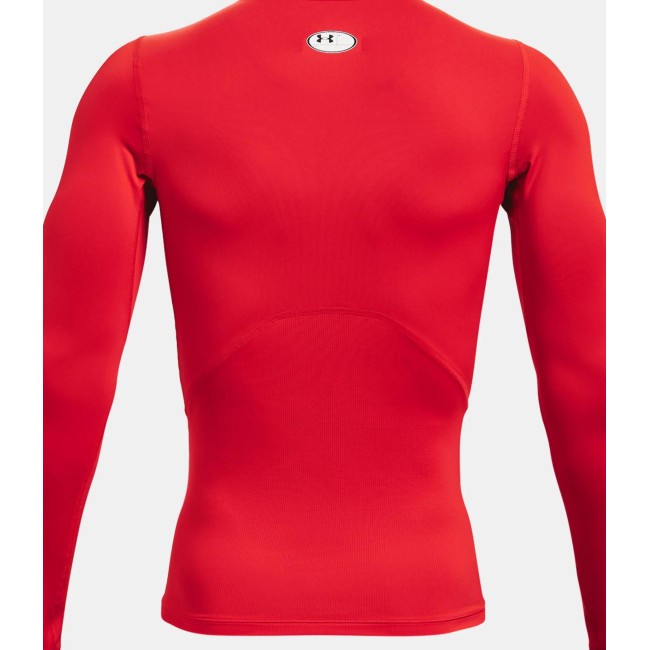 Haut à manches longues HeatGear® Armour pour homme - Rouge - Under Armour