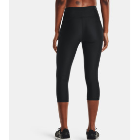 Legginsy 3/4 wysokiej talii HeatGear® Armour dla kobiet - Czarne - Under Armour