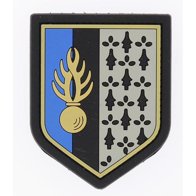 PVC-Abzeichen Mobile Gendarmerie Verteidigungszone RENNES