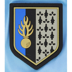 Ecusson PVC Gendarmerie Mobile Zone de Défense RENNES