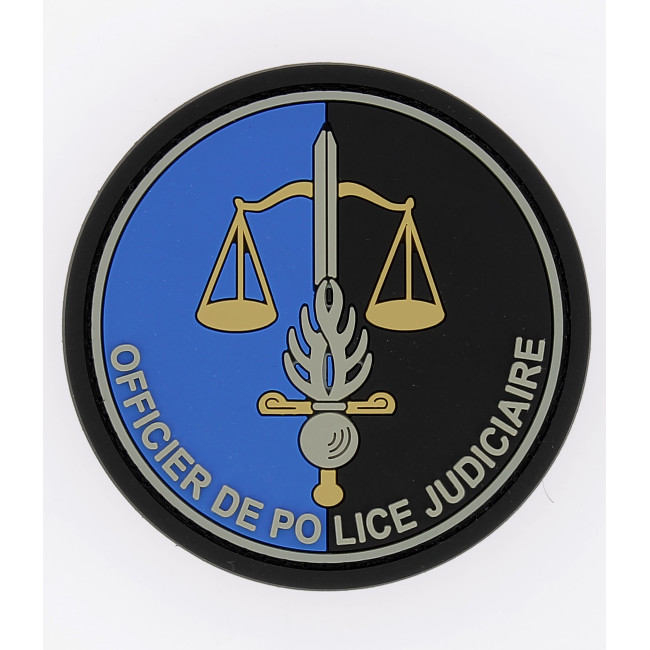 PVC badge Officier van Gerechtelijke Politie - DMB Products