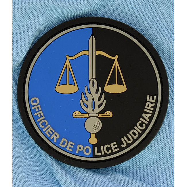 Ecusson PVC Officier de Police Judiciaire - DMB Products