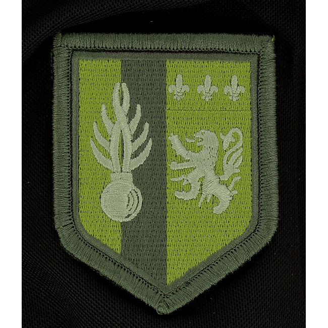 Ecusson 5ème LGM Basse visi. Vert