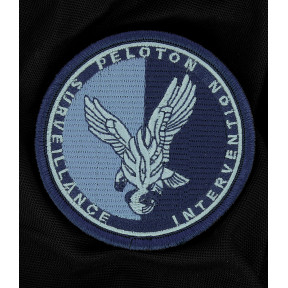 Écusson PSIG Gendarmerie Basse Visi. Bleu