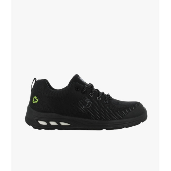 Chaussures de sécurité basses S1P ECOFITZ Noir - Safety Jogger