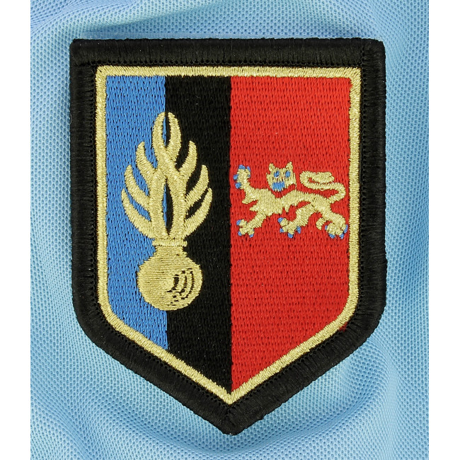 Écusson Gendarmerie Mobile zone de défense Bordeaux 2ème LGM Brodé