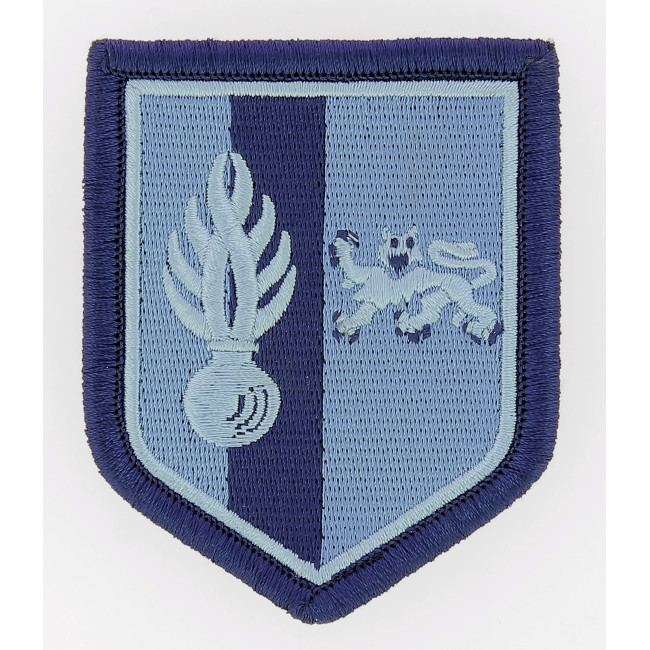 Gendarmerie Mobile Verteidigungszone Bordeaux 2. LGM Abzeichen niedrige Sichtbarkeit blau