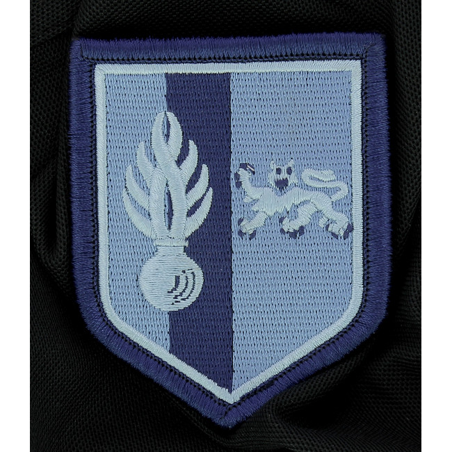 Embleem Gendarmerie Mobile verdedigingszone Bordeaux 2e LGM lage zichtbaarheid blauw