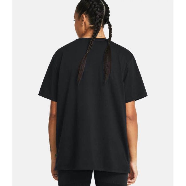 UA Campus Oversized Damen T-Shirt - Schwarz - Under Armour