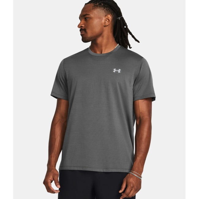 T-shirt homme UA Launch - Gris Pierre - Under Armour