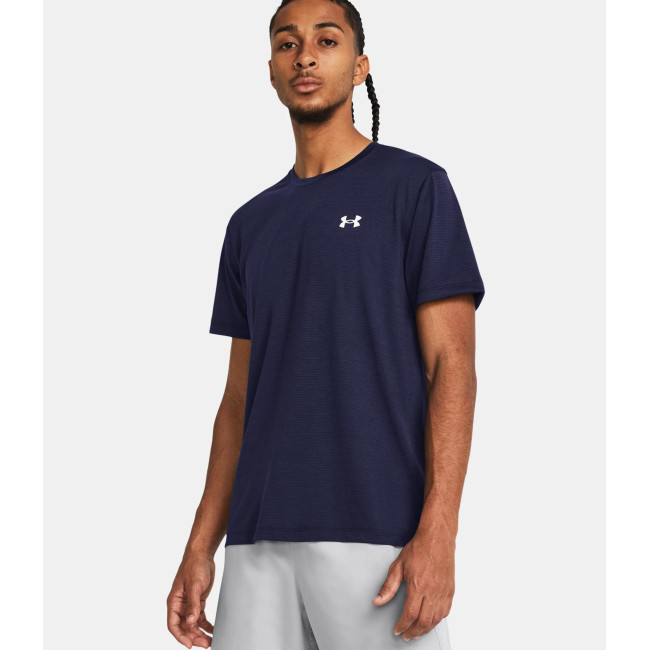 T-shirt homme UA Launch - Bleu Marine - Under Armour
