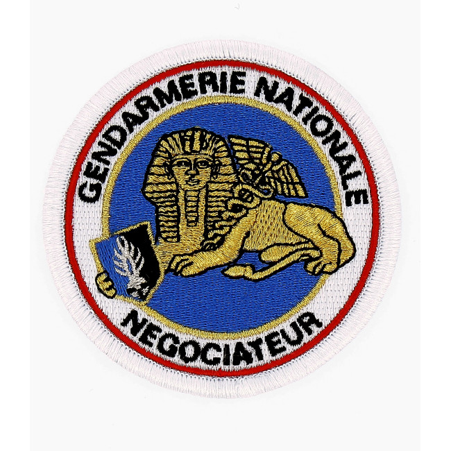 Gesticktes Abzeichen Gendarmerie Nationale Verhandlungsführer - DMB