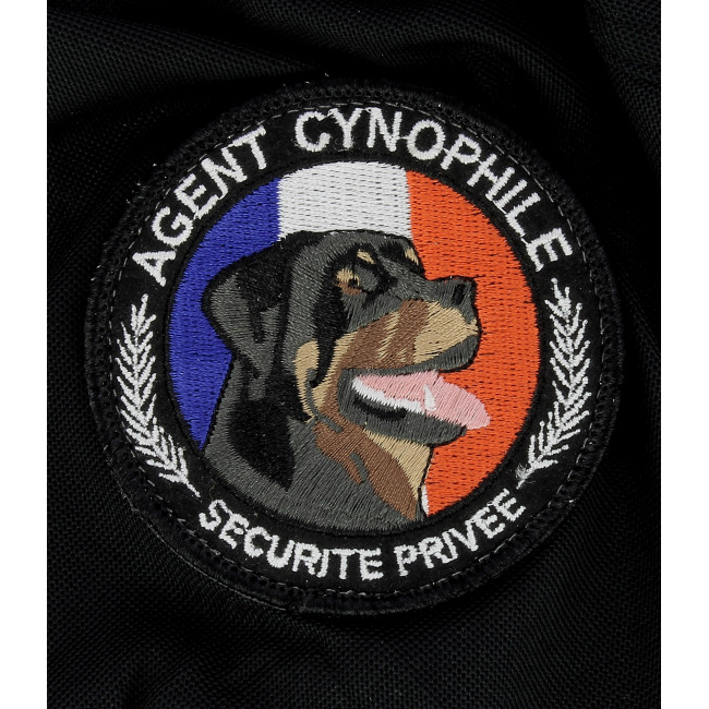 Okrągły emblemat Agent Kynologiczny Rott -Patrol Equipement