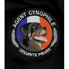 Okrągły emblemat Agent Kynologiczny Rott -Patrol Equipement