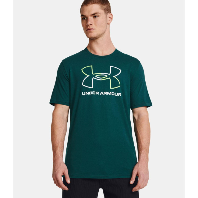 Heren T-shirt UA Foundation - Watergroen - Under Armour