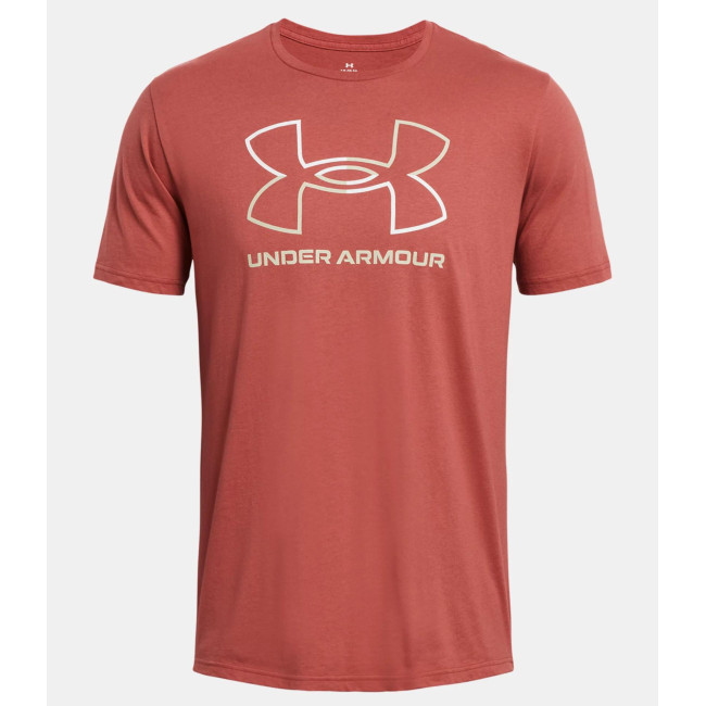 Heren T-shirt UA Foundation - Sedona Rood - Under Armour
