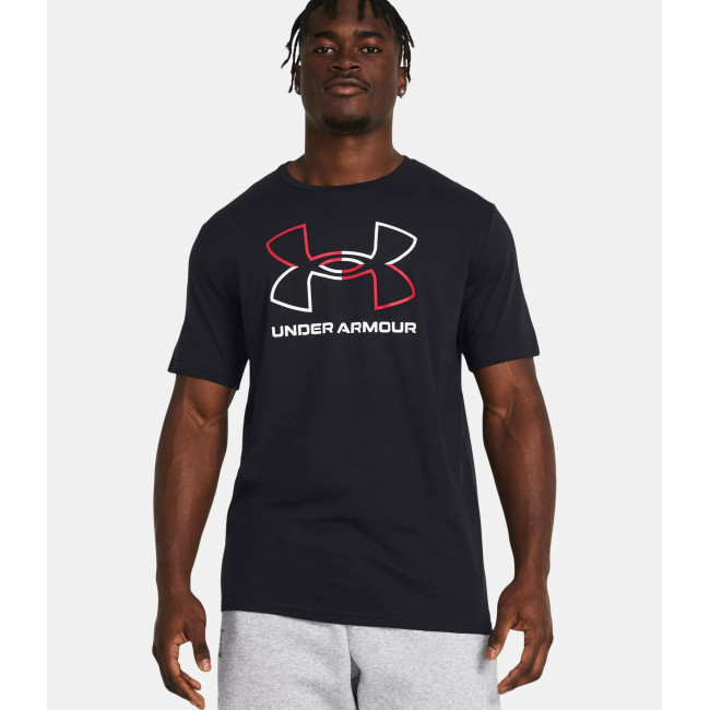 UA Foundation Herren-T-Shirt - Schwarz - Under Armour