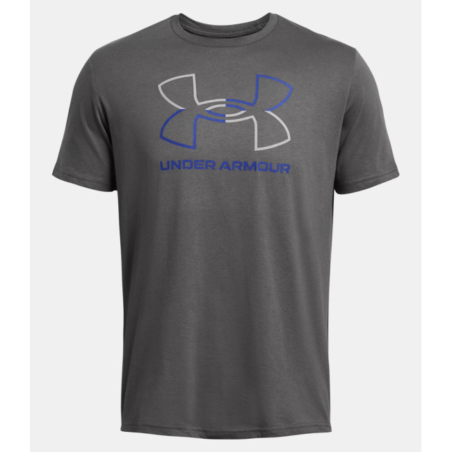 UA Foundation Herren-T-Shirt - Steingrau - Under Armour