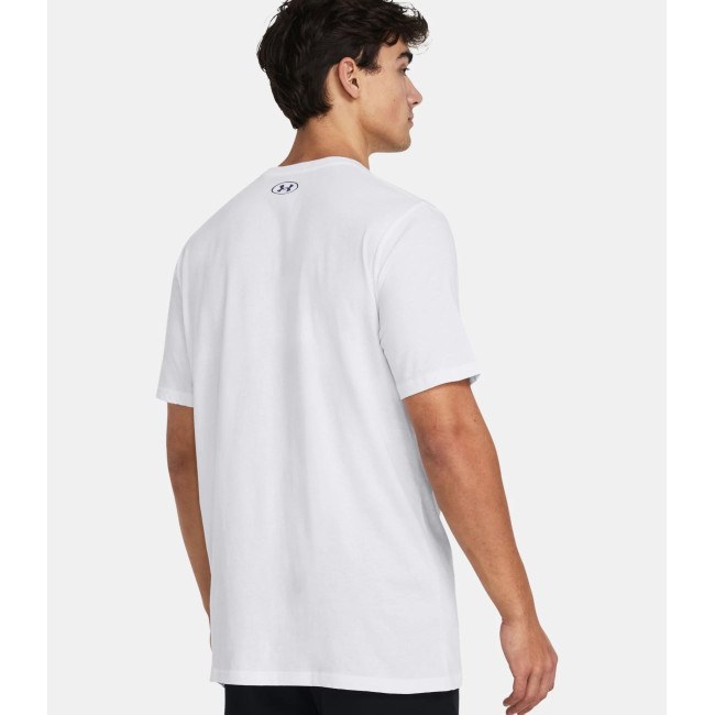 T-shirt homme UA Foundation - Blanc - Under Armour