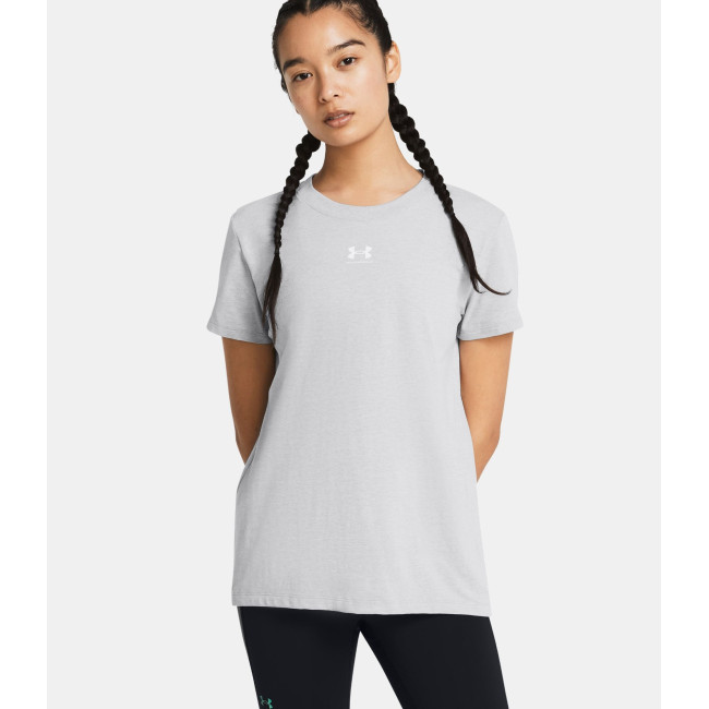 T-shirt dames UA Rival Core - Grijs - Under Armour