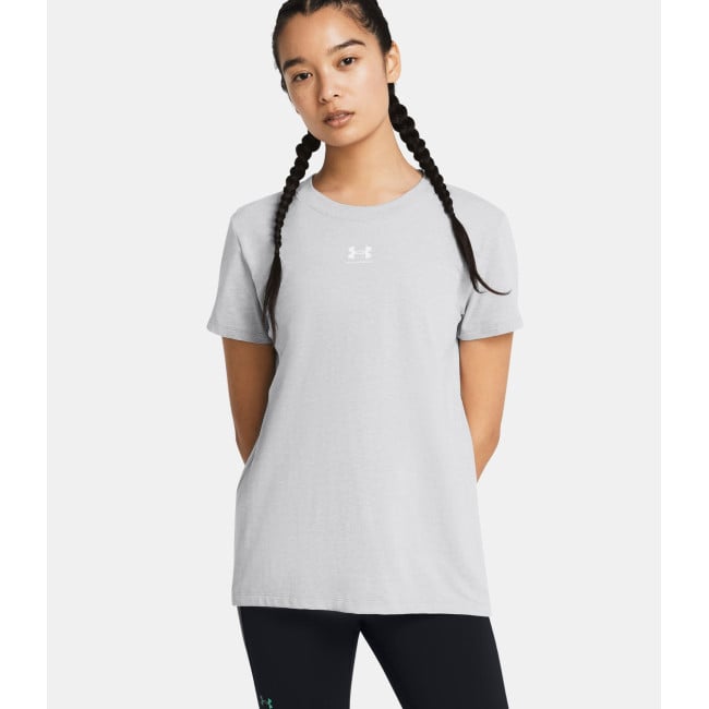 T-shirt femme UA Rival Core - Gris - Under Armour
