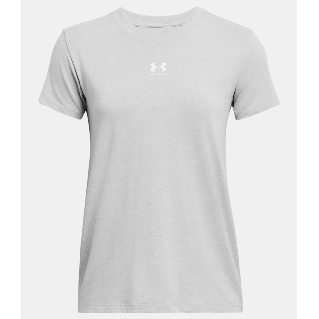 Damen UA Rival Core T-Shirt - Grau - Under Armour