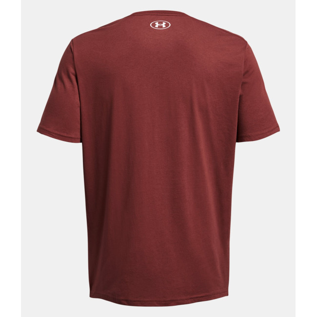 T-shirt à manches courtes UA Sportstyle Left Chest pour homme - Bordeaux - Under Armour