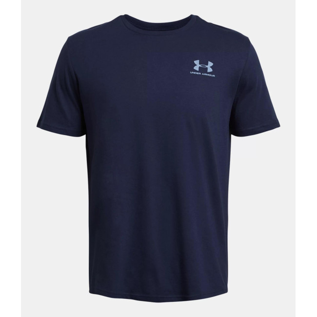 T-shirt à manches courtes UA Sportstyle Left Chest pour homme - Bleu Marine - Under Armour