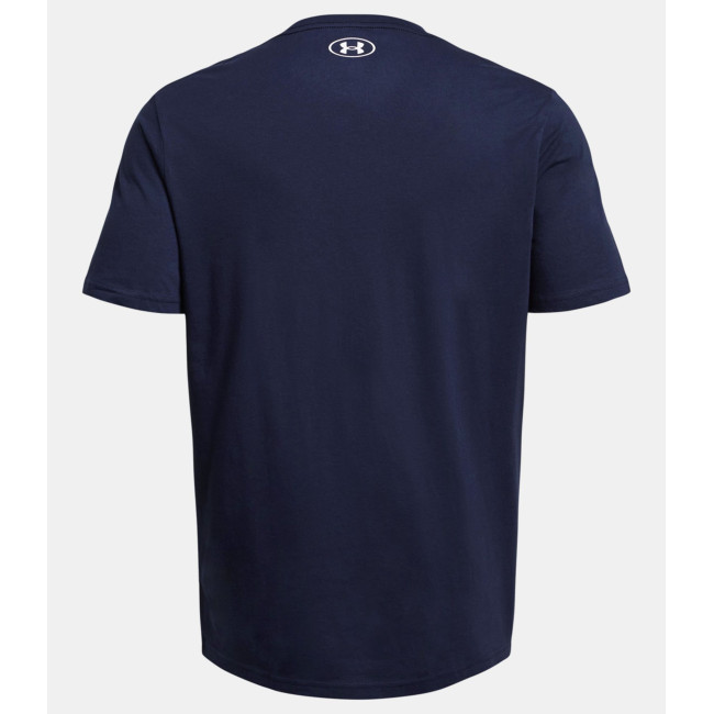 Koszulka z krótkimi rękawami UA Sportstyle Left Chest dla mężczyzn - Granatowy - Under Armour