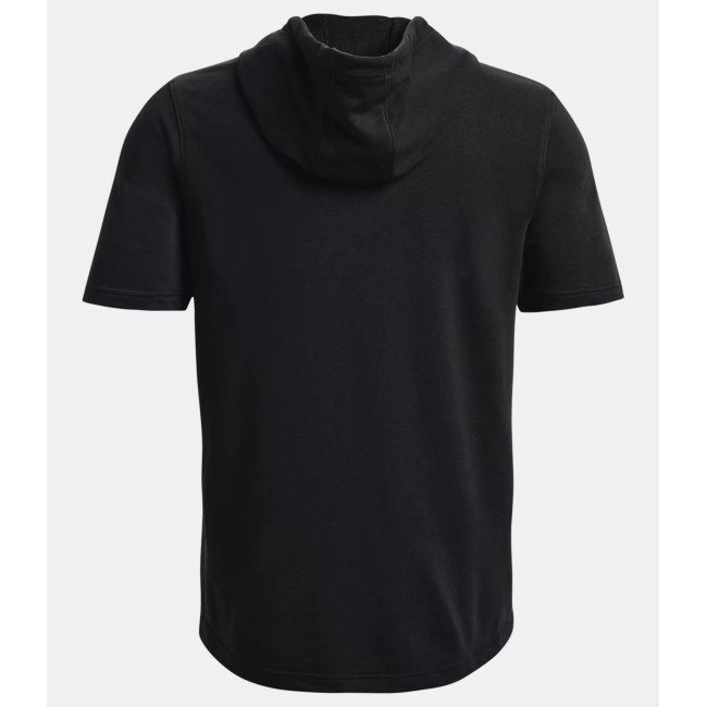 Sweat à capuche et manches courtes UA Rival Terry LC - Noir - Under Armour