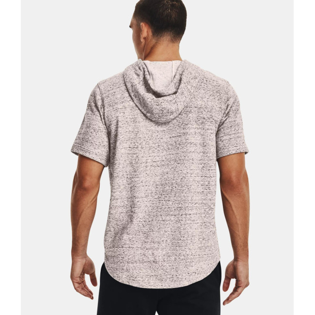Hoodie met korte mouwen UA Rival Terry LC - Onyx Wit - Under Armour